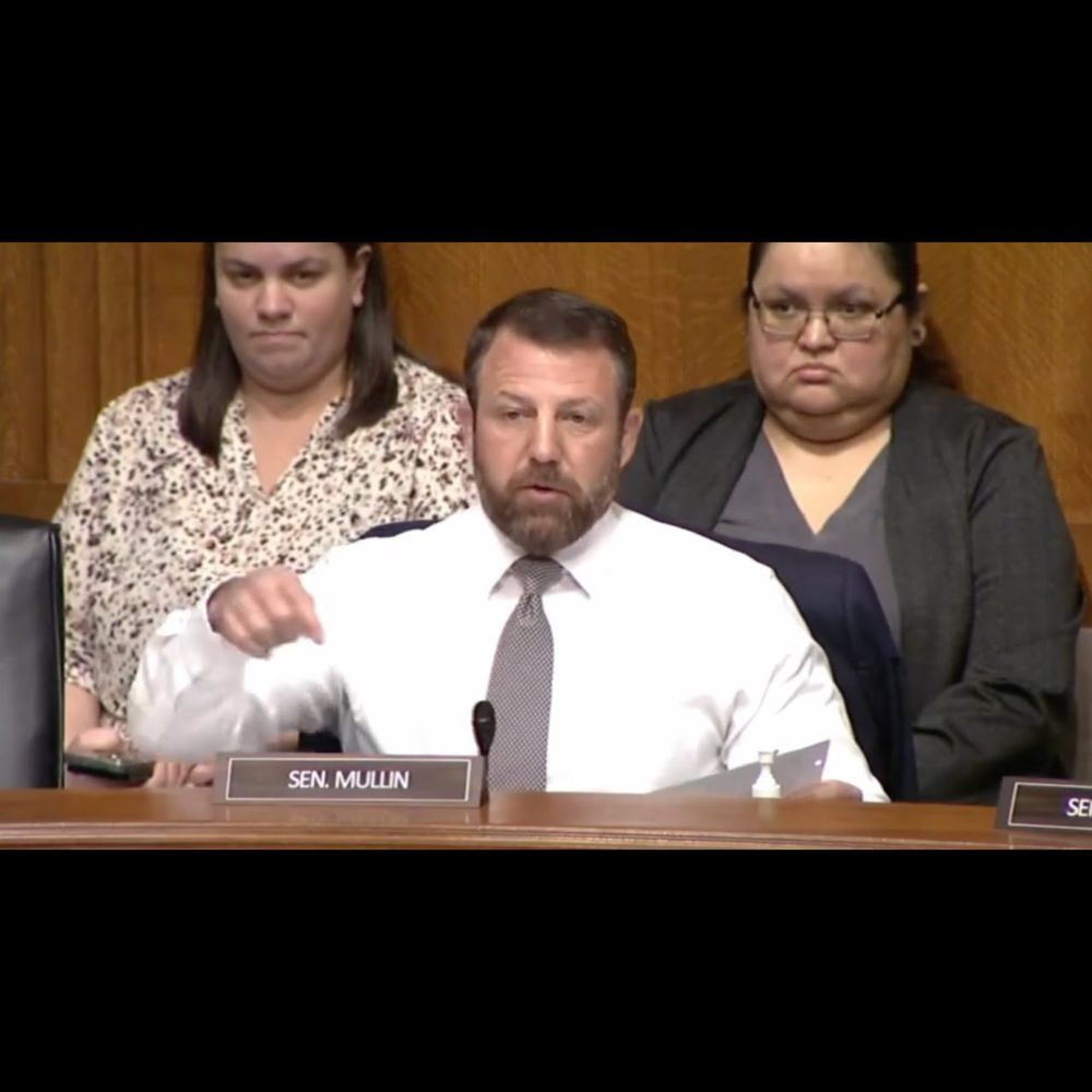 Unhinged Markwayne Mullin challenges witness to fistfight