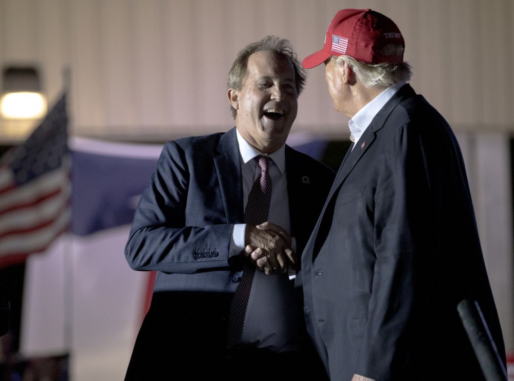 To win President Donald Trump’s endorsement amid a rough GOP Senate primary , Texas Attorney General Ken Paxton did what most of us would be too embarrassed to do: He stalked Trump.

...