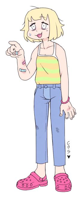 A weird girl