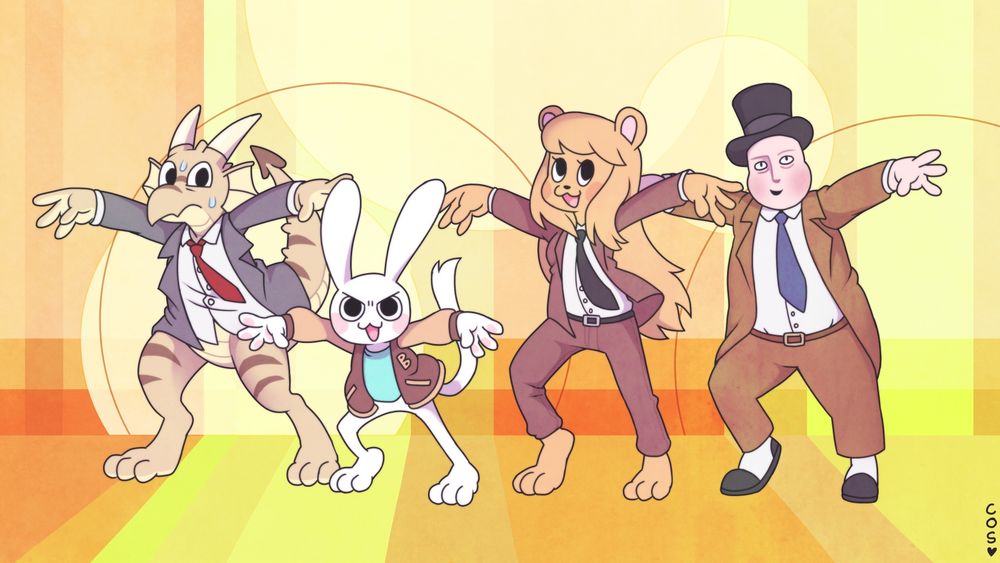 Out of touch Thursday but it’s four goofballs dressed like their Payday 2 mains