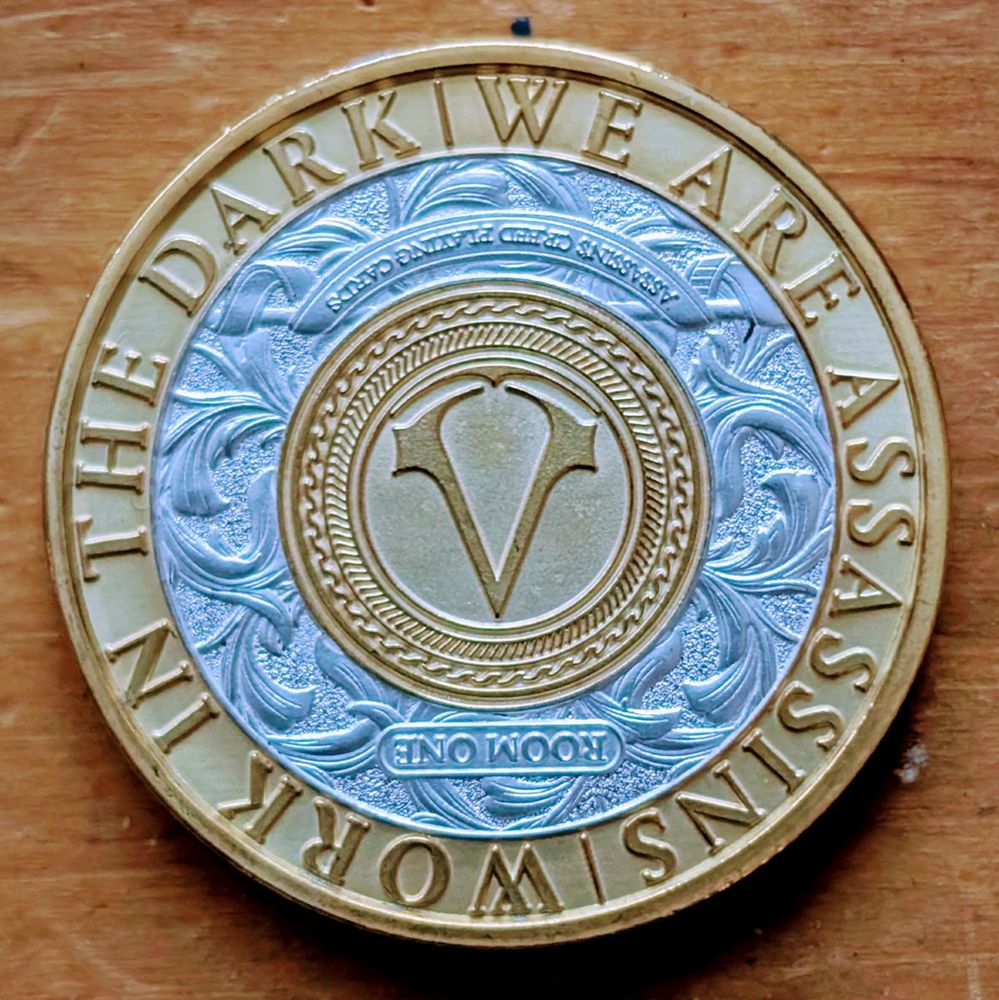 Assassin coin "dark" side