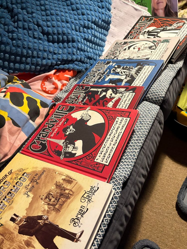 The entire Grandville’ collection by Bryan Talbot