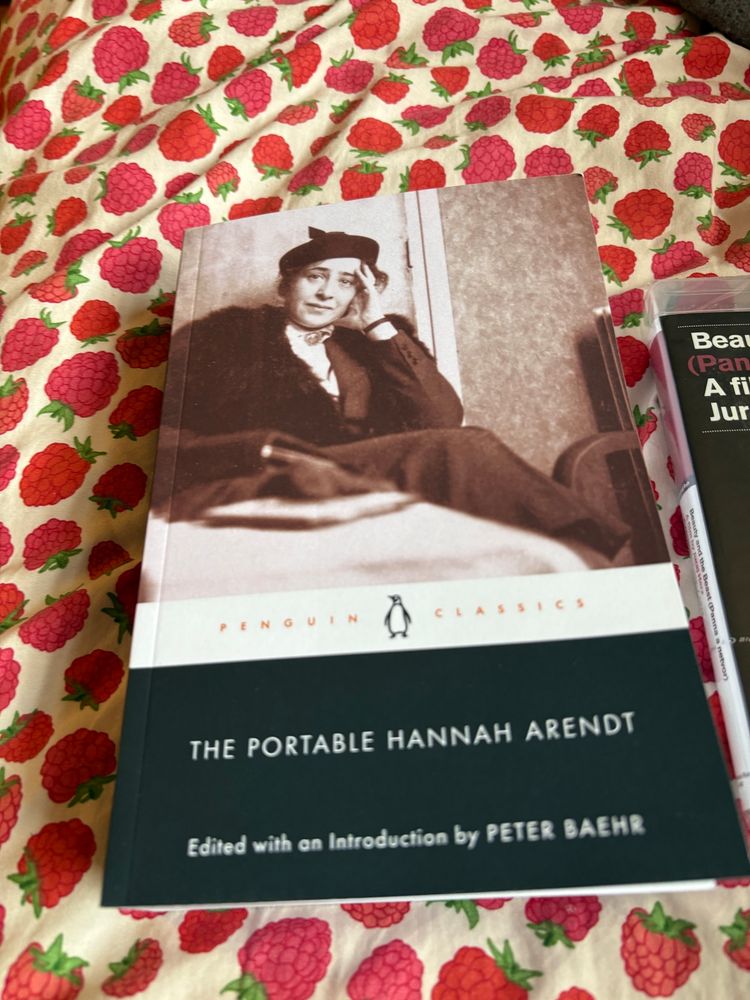 A collection of writing by Hannah Arendt