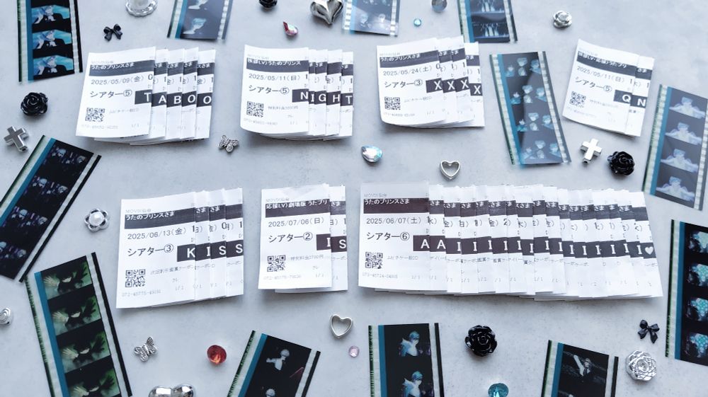 終わってしまった虚無と浴びたい禁断症状と日々戦いながら生きています。
今月連休なくて白目剥いてます。来月連休あったら県外に潜入しに行こうと思います。頑張って生きます。


地元はS以降の席がないので捏造半券芸でした。