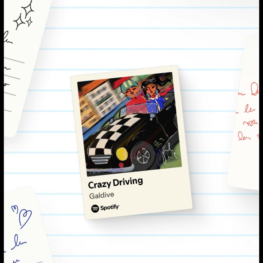 Song called Crazy Driving by Galdive