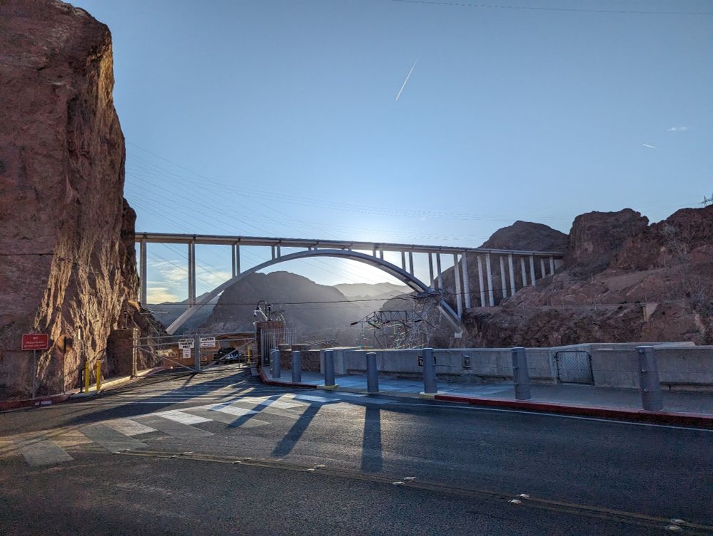 Photo of the bridge on the other side