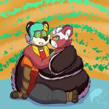 YCH art by @maplecinna.bsky.social