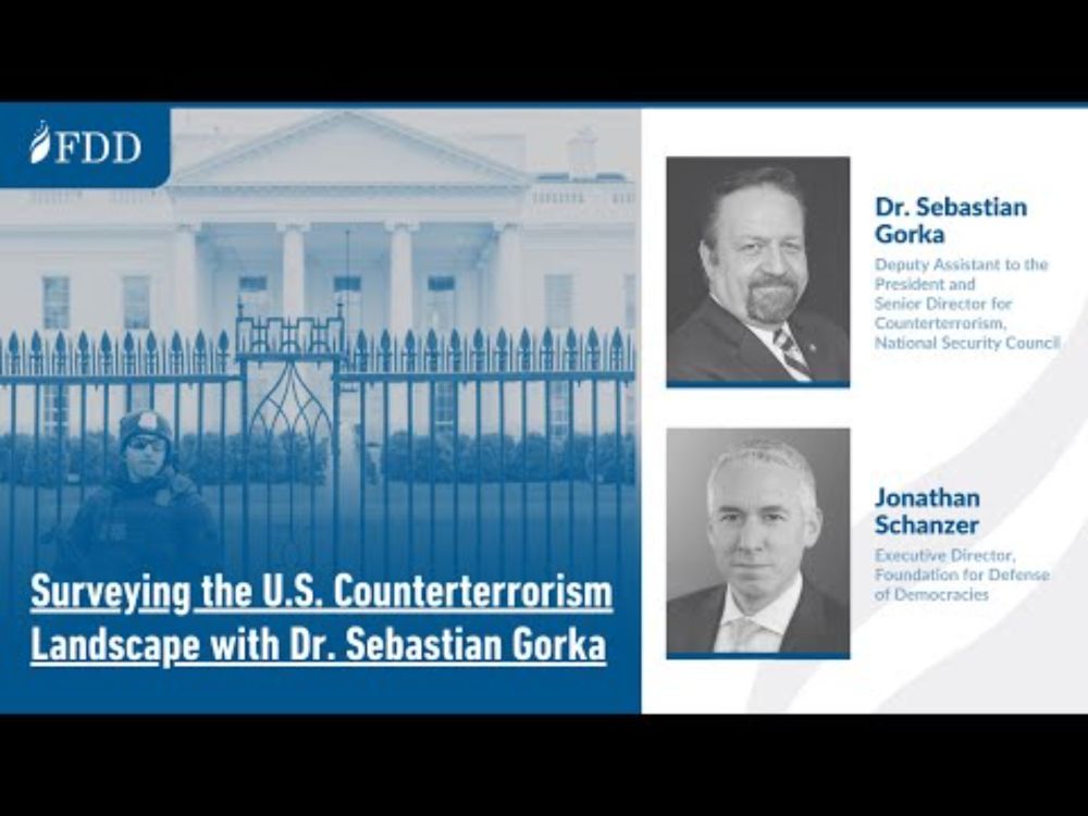 Surveying the U.S. Counterterrorism Landscape with Dr. Sebastian Gorka