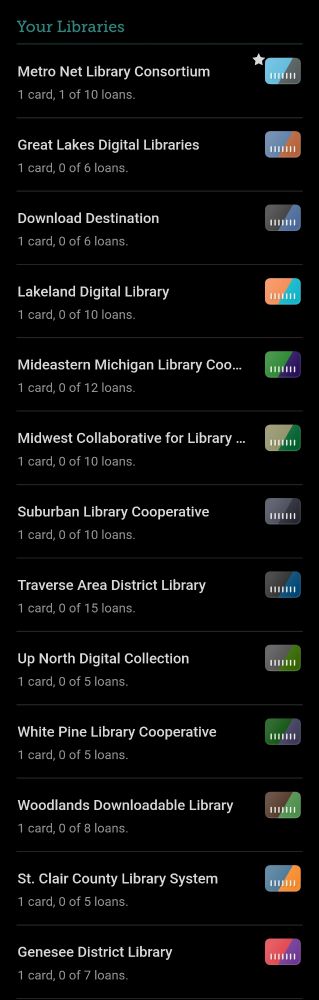 Library cards!