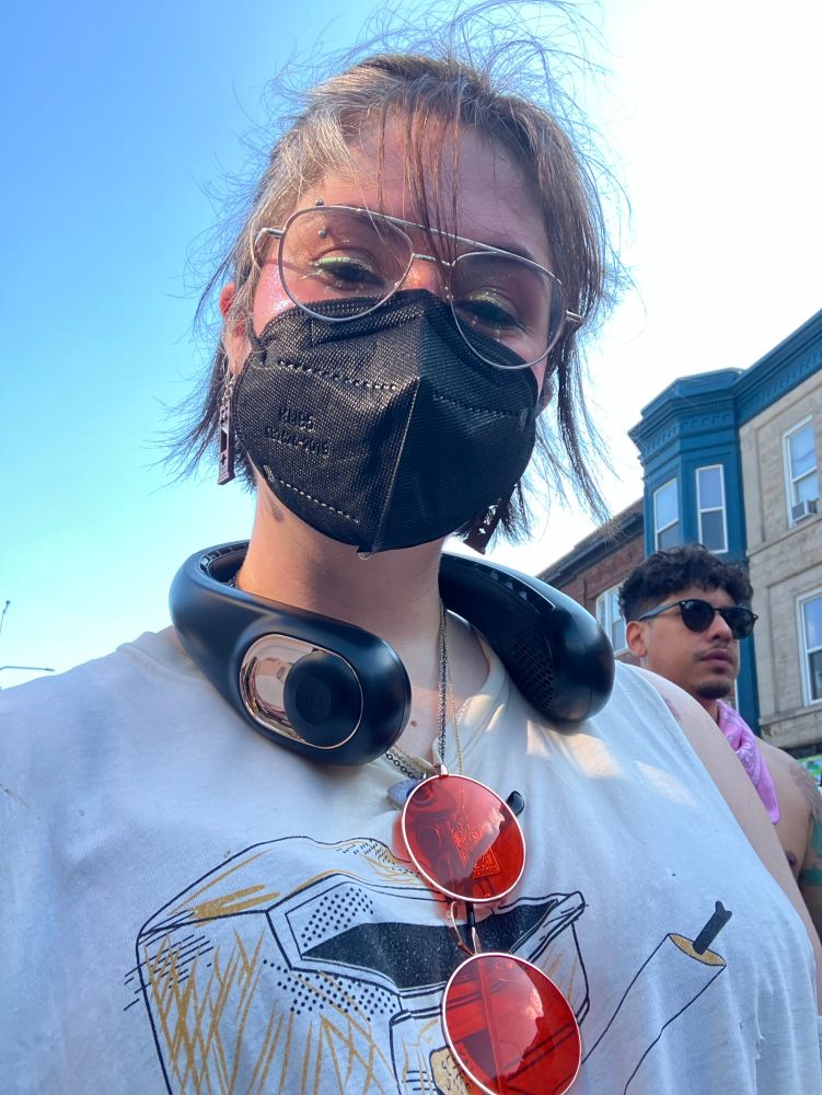 A picture of me from the bust up at market days 