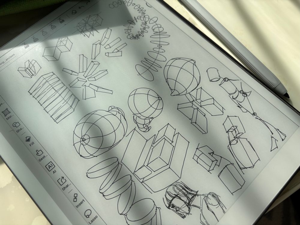 drawing practices on Boox