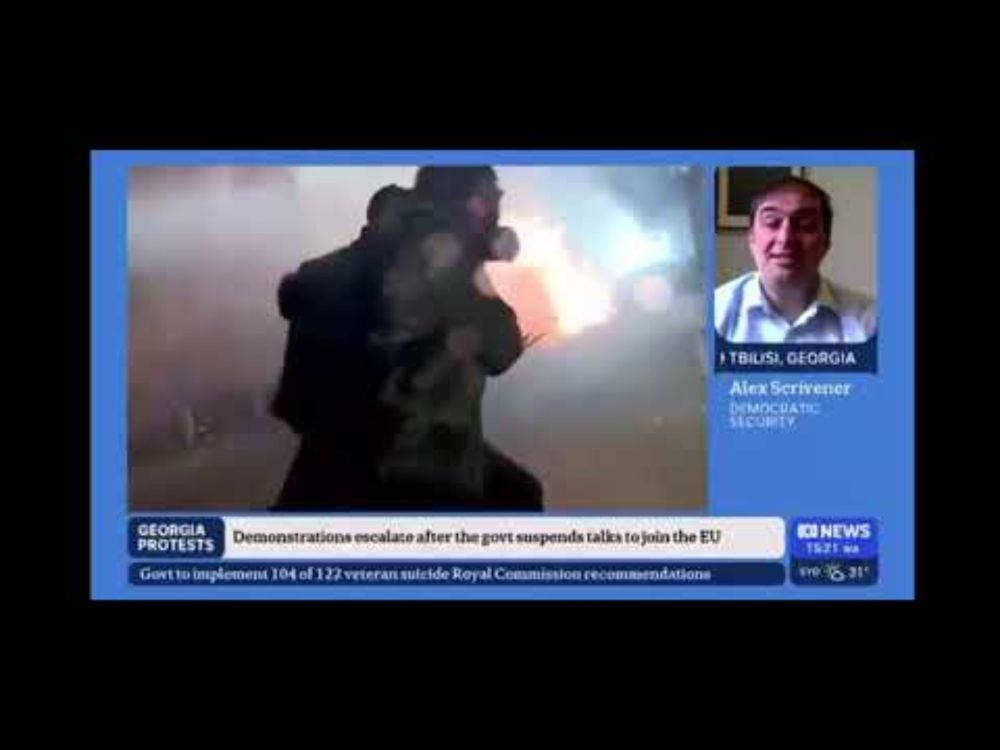 DSI Director Alexander Scrivener on ABC News