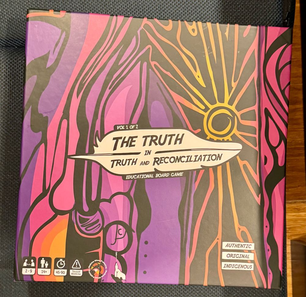 Board game called The Turth in Truth and Reconciliation. Educational Board Game. It is Vol 1 of 2 however volume 2 has not been released yet.