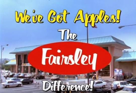 Mr Show sketch where a grocery store has to run ads rebutting the accusation that they don't have any apples, reads:
We've Got Apples!
The Fairsley Difference! 