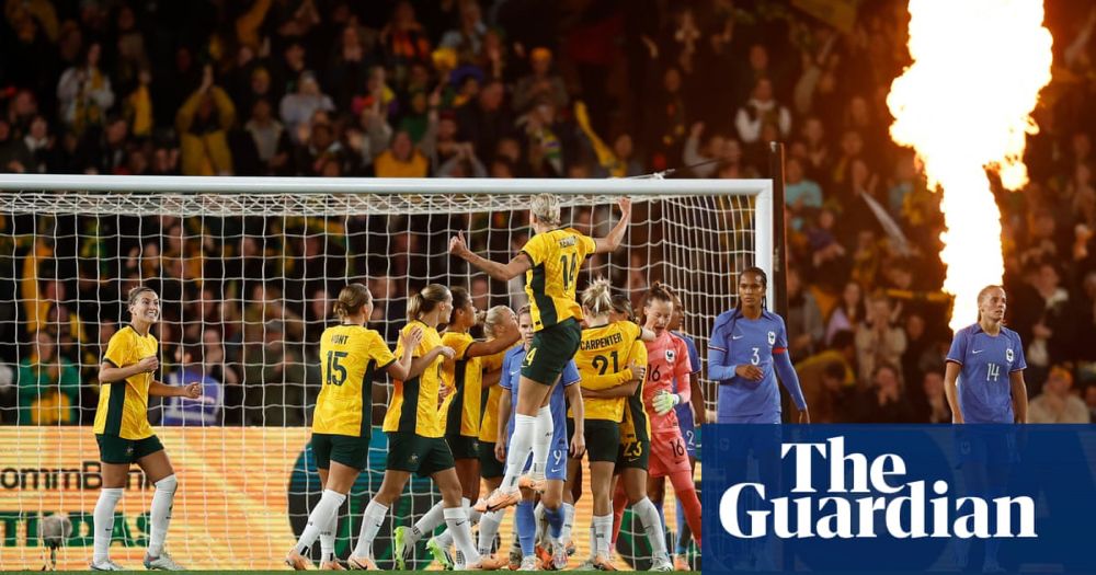 Matildas rise to the occasion of record crowd with send-off win over France | Jack Snape