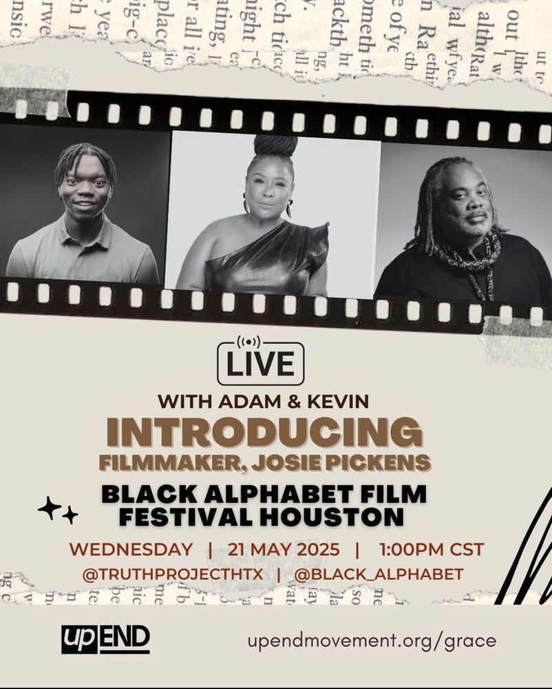 Flyer for IG Live with Josie Pickens on May 21 at 1:00 pm CST. 
