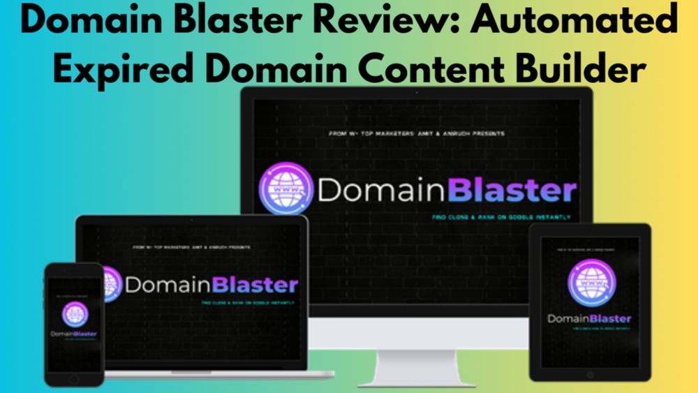 Domain Blaster Review: Automated Expired Domain Content Builde