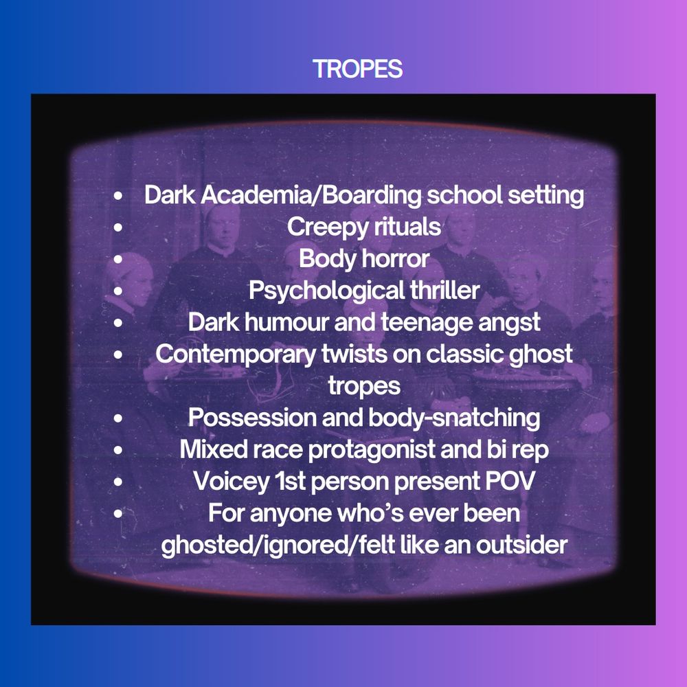 Tropes: Dark Academia, Body Horror, Psychological Thriller