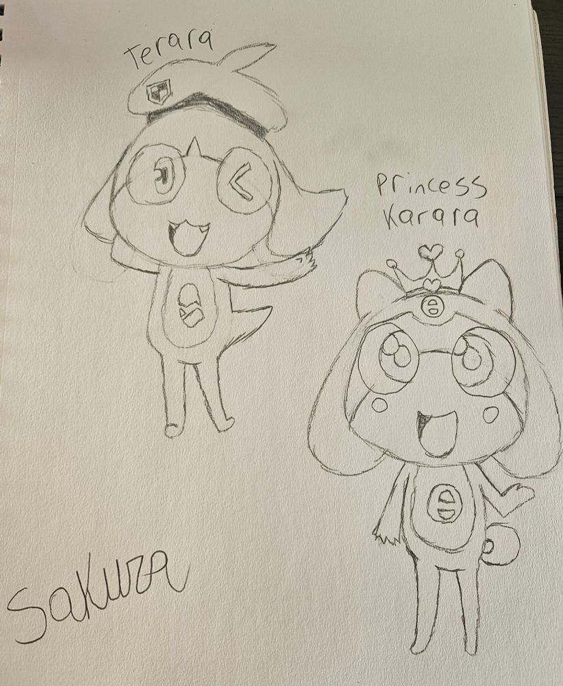 Terara from Keroro Gunso movie 2 and Princess Karara (Sgt.Frog/Keroro Gunso AU only)