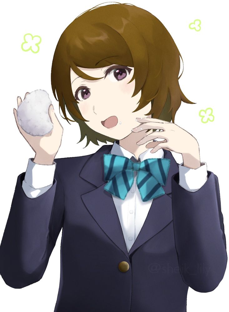 小泉花陽ちゃん生誕祭の時に描いたイラスト