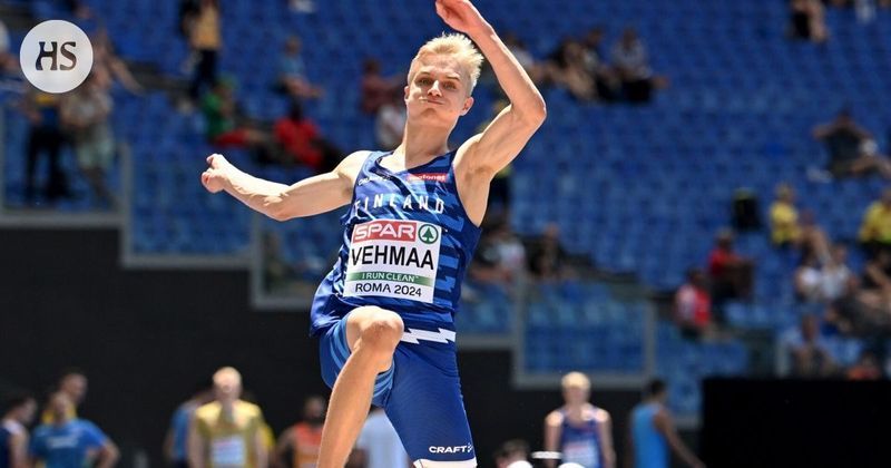 Yleisurheilu | Kasperi Vehmaalle pituushypyn EM-pronssia