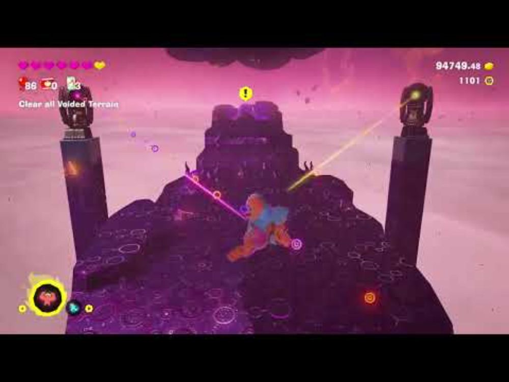 Freezer/Forest Bridge sequence break? (Donkey Kong Bananza)