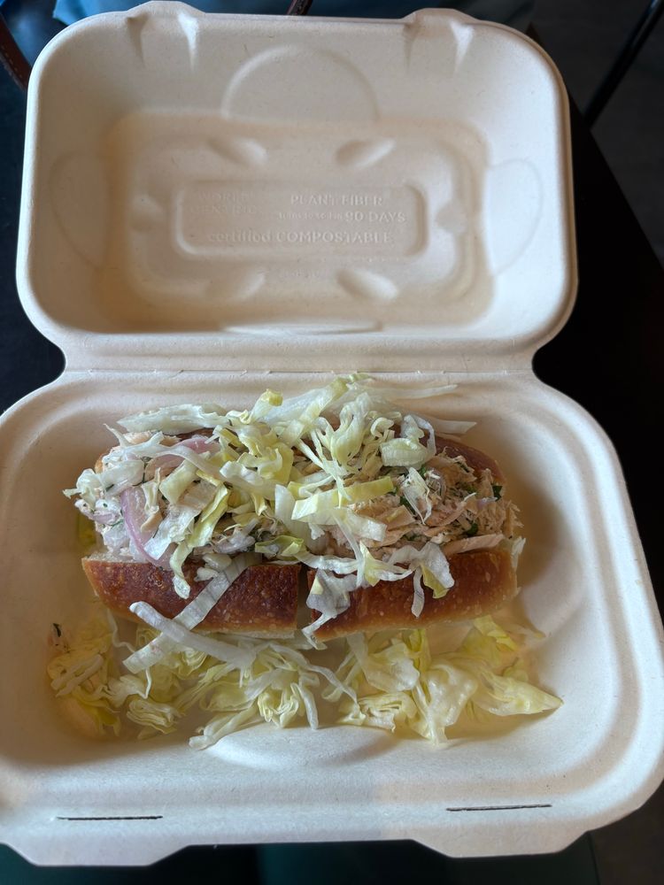 Tuna brioche sandwich 