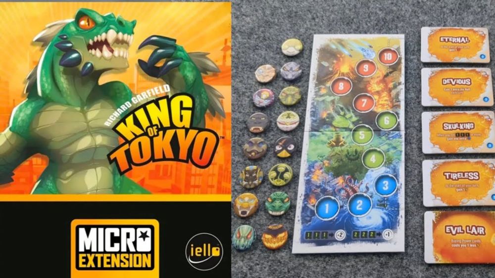 WHAT'S NEW King of Tokyo Even More Wicked Micro Extension, plus PLAYTHROUGH