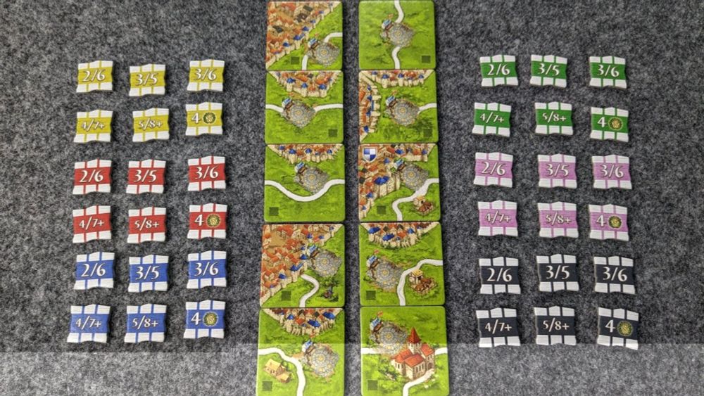 WHAT'S NEW Carcassonne The Bets Mini-Expansion, plus PLAYTHROUGH and RANKING