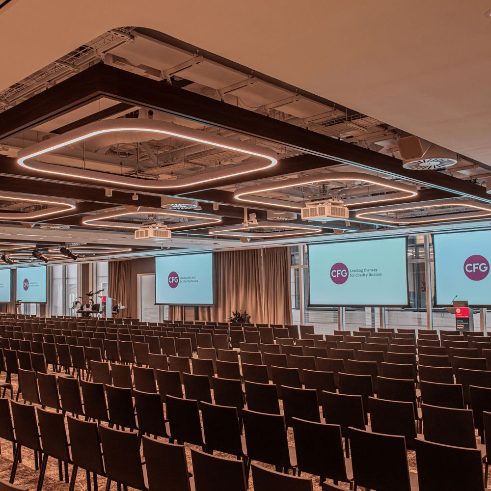 Main room at the CFG Annual Conference 2025