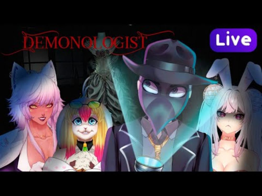 Caçando D3M0NIOS no DEMONOLOGIST!! C/ @lullypopch @pjlobinho @inanacake