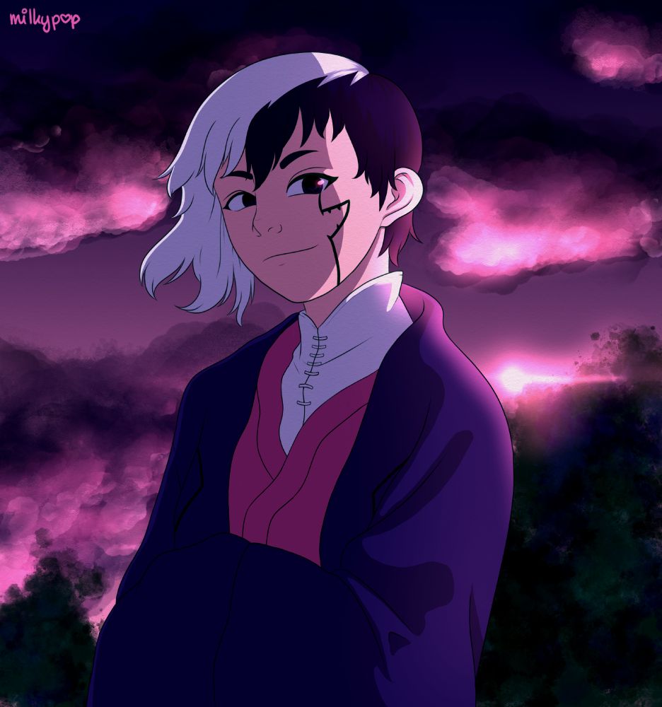 Fanart of Gen Asagiri from Dr. Stone