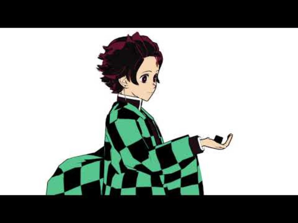 色付き「鬼滅の刃版Bad Apple!!」※非公式パロディ