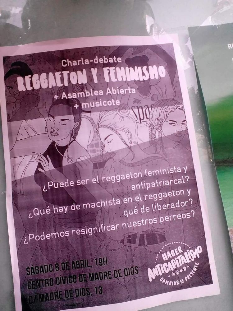 charla-debate reggaeton y feminismo ¿podemos resignificar nuestros perreos?