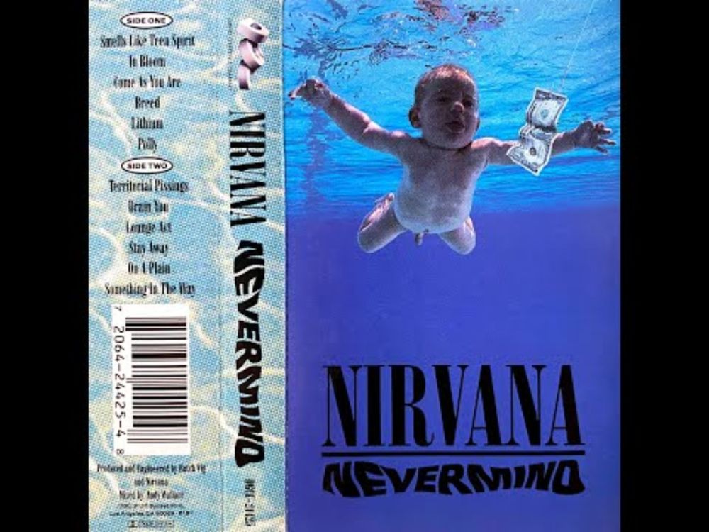 Nirvana: Lithium (1991 Cassette Tape)