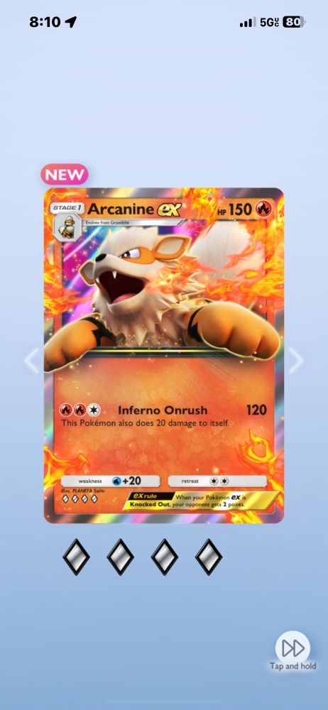 Arcanine Ex
