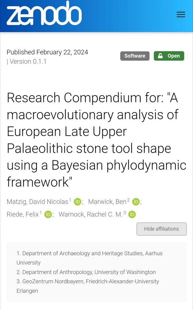 Screenshot of our code and data repository