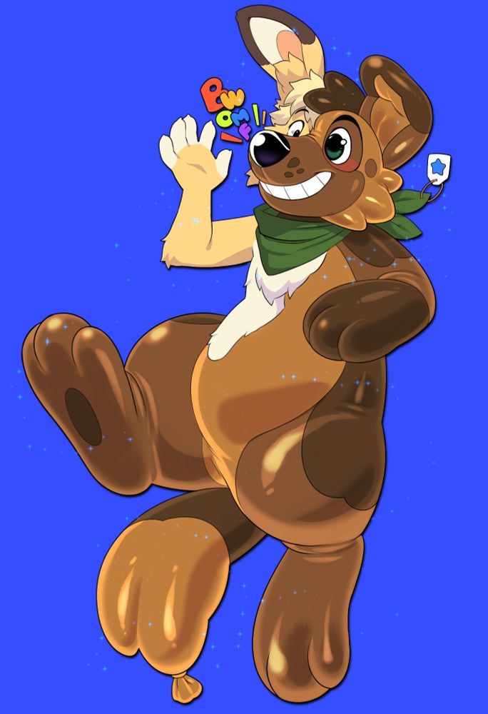 kye turning into a river balloon - y'know, as you do