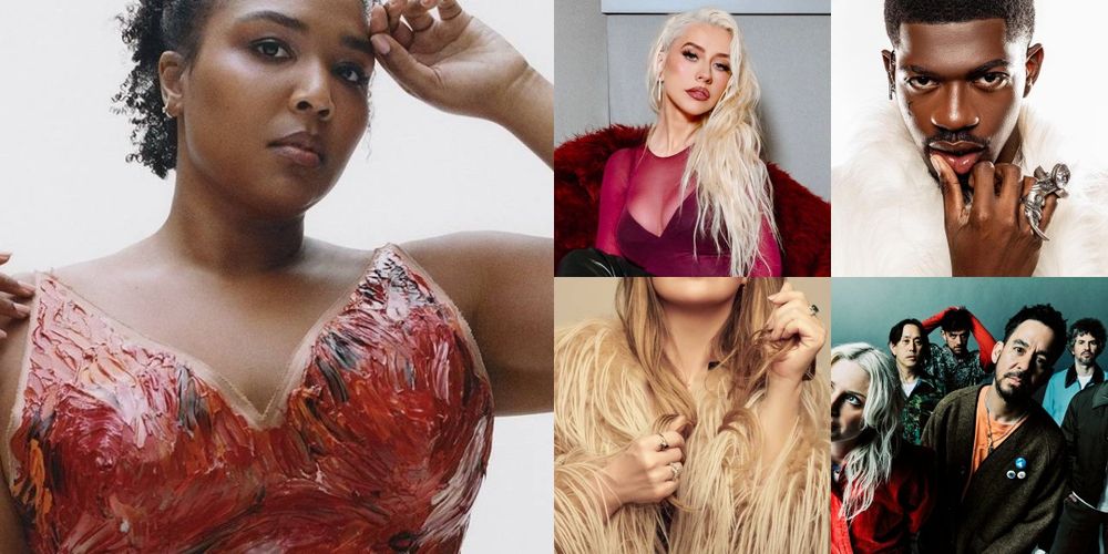 Lizzo Christina Aguilera Kelly Clarkson Lil Nas X Linkin Park