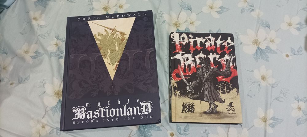 Mythic Bastionland and Pirate Borg