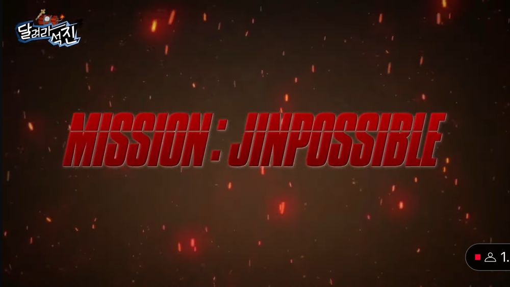 “Mission: Jinpossible” font in red
