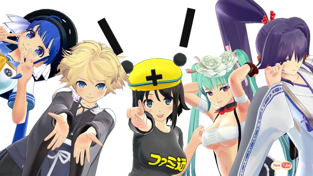 左から
#音街ウナ #鏡音レン #道標キロ #初音ミク #神威がくぽ 