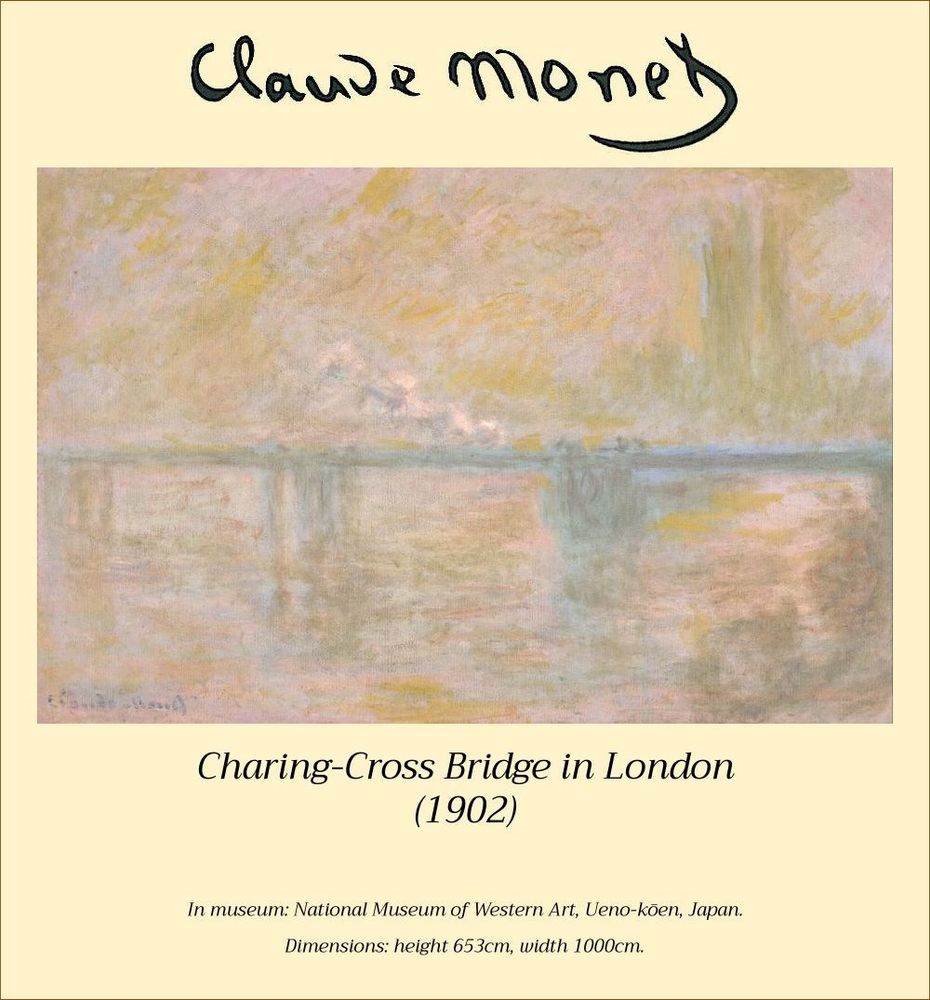 Charing-Cross Bridge in London