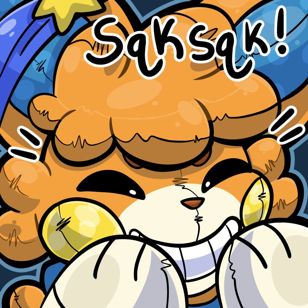 Plush as a pooltoy now gigglesqueaking with a good ol' permagrin