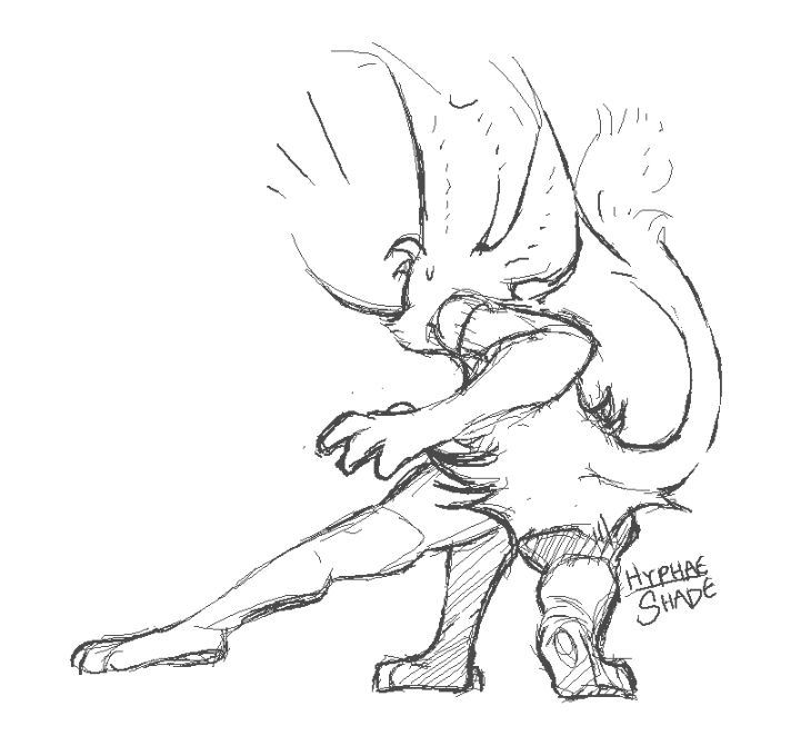 A recent sketch of Citrine on Drawpile.