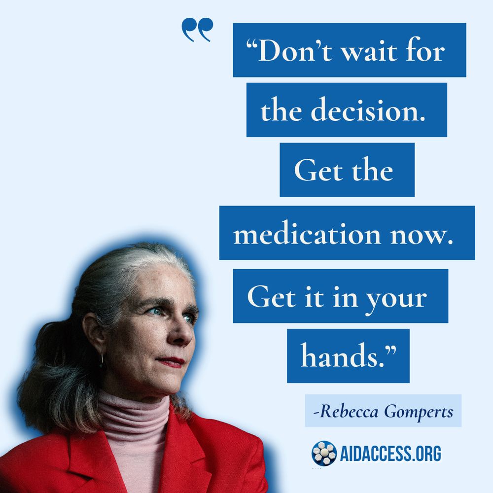 Don’t wait for the decision, get the medication now. Get it in your hands.