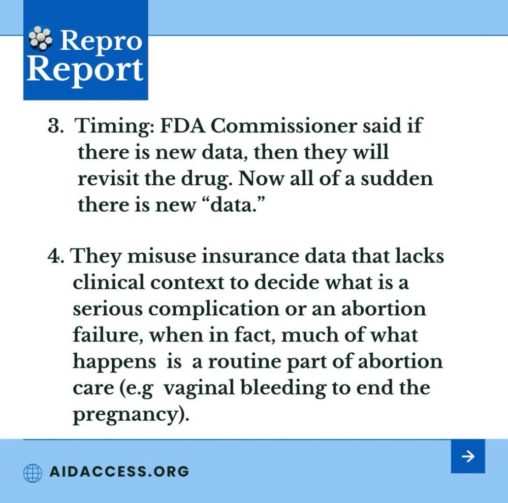 Repro report