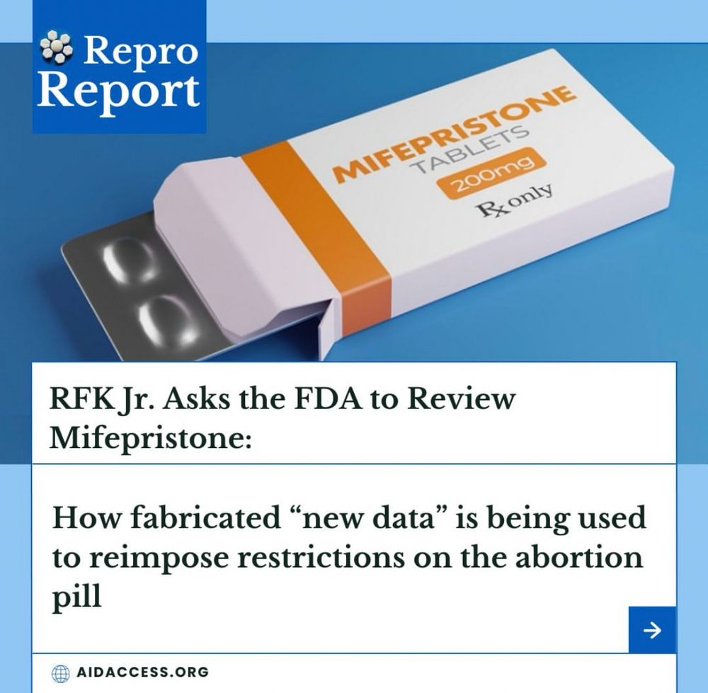 RFK he asked the FDA to Review Mifepristone