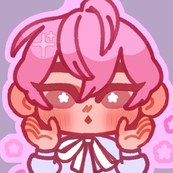 chibi headshot of Bamby from kpop group PLAVE