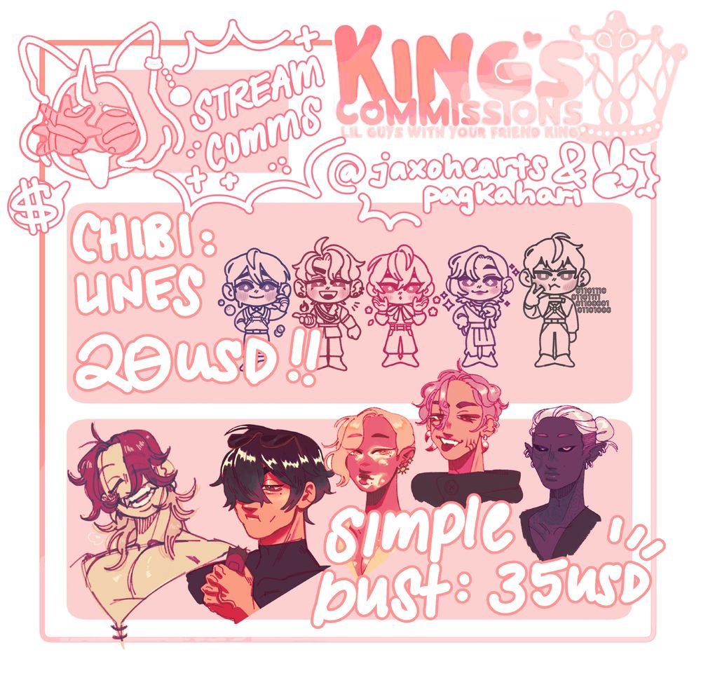 commission prices